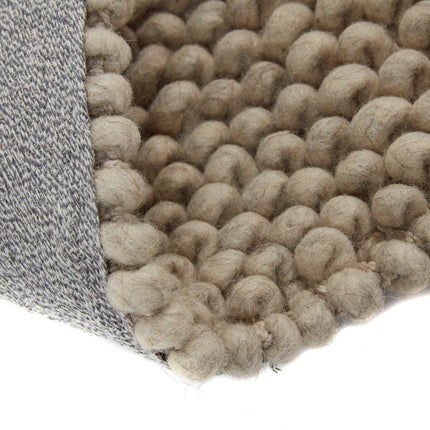 Wollen vloerkleed Lecco wit/beige - Vloerkledenloods