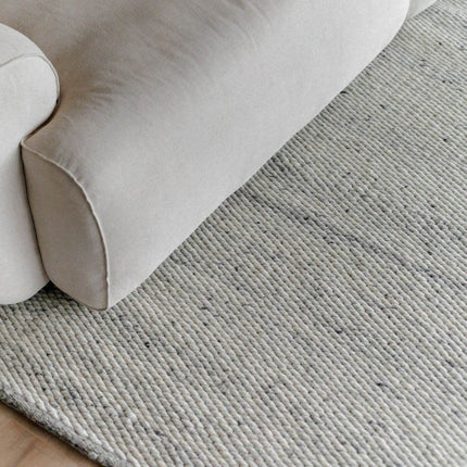 Wollen Vloerkleed Novara Beige/Grijs Eva Interior - Vloerkledenloods