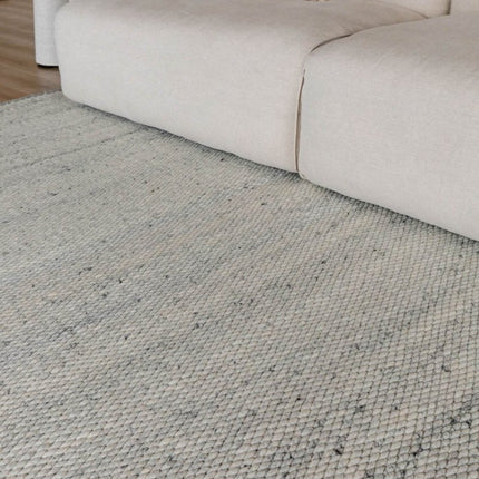 Wollen Vloerkleed Novara Beige/Grijs Eva Interior - Vloerkledenloods