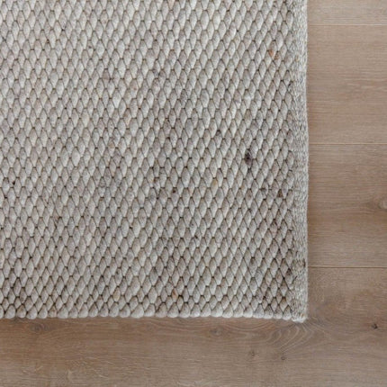 Wollen Vloerkleed Novara Beige/Taupe Eva Interior - Vloerkledenloods