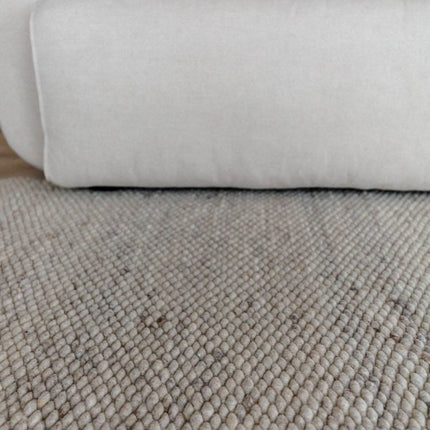 Wollen Vloerkleed Novara Beige/Taupe Eva Interior - Vloerkledenloods
