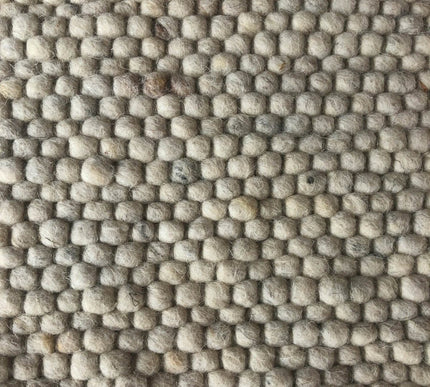 Wollen vloerkleed Rustica White Warp nr.11 Basic Pallio by Brinker - Vloerkledenloods