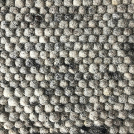 Wollen vloerkleed Rustica White Warp nr.80 Basic Pallio by Brinker - Vloerkledenloods