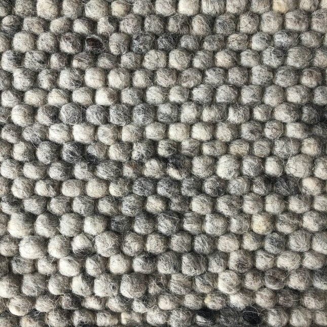 Wollen vloerkleed Rustica White Warp nr.80 Basic Pallio by Brinker - Vloerkledenloods