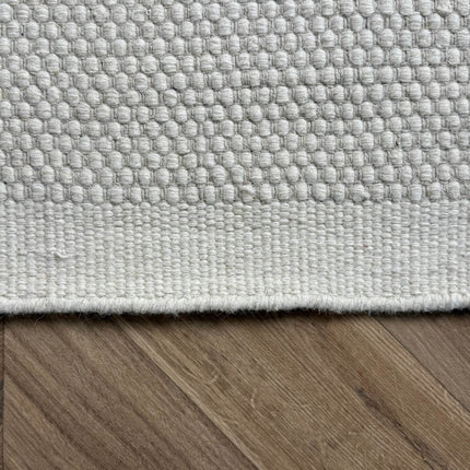 Wollen vloerkleed Taff wit/beige - Interieur05 - Vloerkledenloods