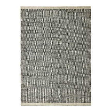 Wollen vloerkleed Taff wit/zwart - Interieur05 - Vloerkledenloods