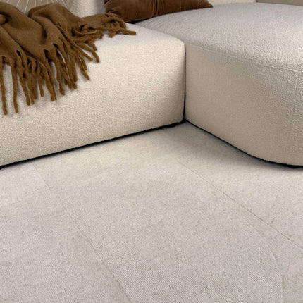 Wollen vloerkleed Twig ivoor/wit - Interieur05 - Vloerkledenloods