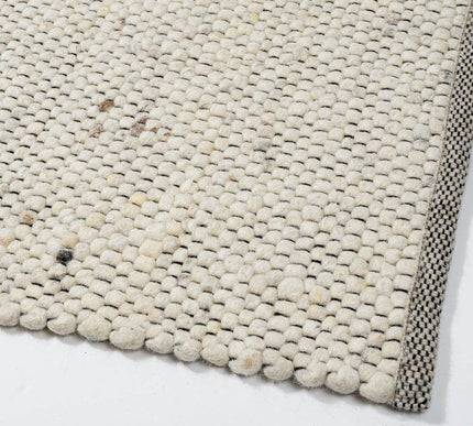 Wollen vloerkleed Vicenza 11 Beige - Eva Interior - Vloerkledenloods
