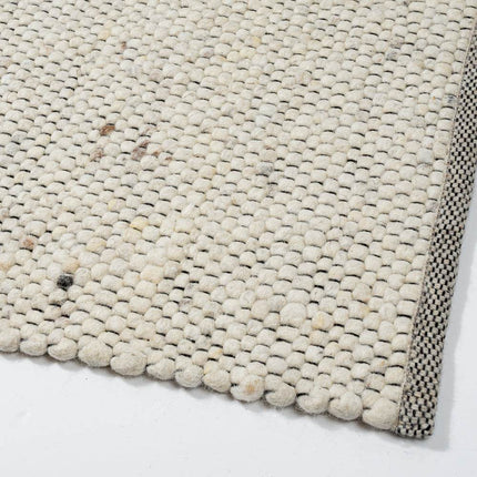Wollen vloerkleed Vicenza 11 Beige - Eva Interior - Vloerkledenloods