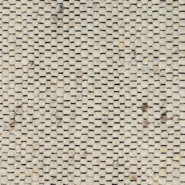 Wollen vloerkleed Vicenza 11 Beige - Eva Interior - Vloerkledenloods