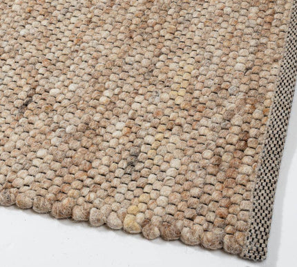 Wollen vloerkleed Vicenza 126 Brons - Eva Interior - Vloerkledenloods