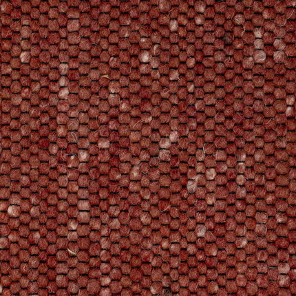 Wollen vloerkleed Vicenza 332 rood - Eva Interior - Vloerkledenloods
