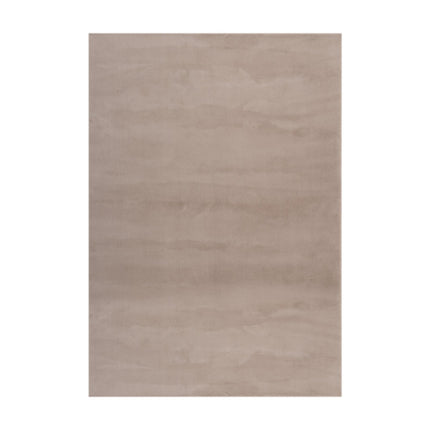 Zacht Hoogpolig Vloerkleed Lux Beige / Taupe