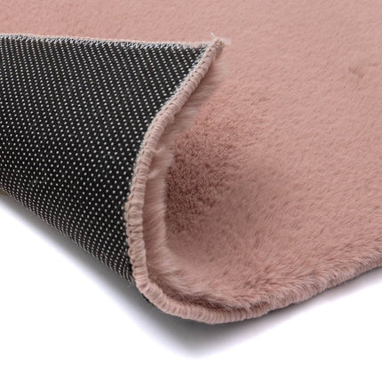 Zacht Hoogpolig Vloerkleed Lux Oud Roze - Vloerkledenloods