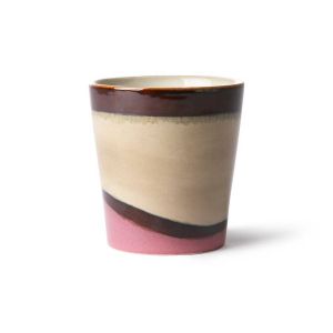 HK Living ceramic 70's mug: dunes