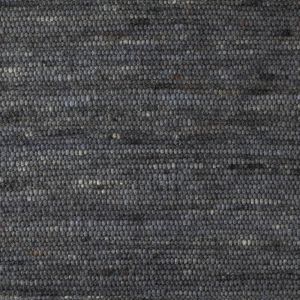 Wollen Vloerkleed Antraciet Blauw Spot 034 - Perletta