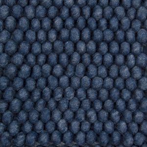 Brinker Carpets Wollen Vloerkleed New Loop Blauw 290