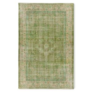 HKliving wool knotted Vloerkleed green 200x300cm